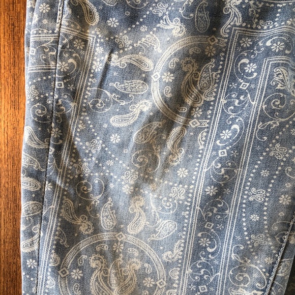 Seven7 paisley jeans - Picture 9 of 9